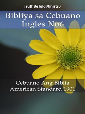 cover image of Bibliya sa Cebuano Ingles No6